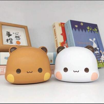 你的桌面捏捏乐伙伴！布布办公玩偶，缓解压力，趣味装饰