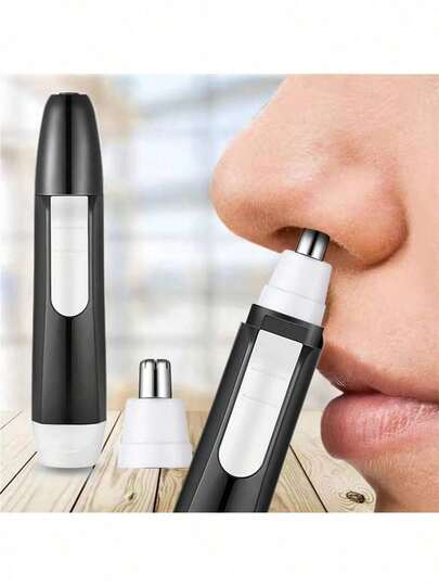 AXH Recortador eléctrico de pelo de la nariz, limpiador y arreglador de orejas, cara y cejas, kit de herramienta para eliminar el vello nasal para hombres y mujeres