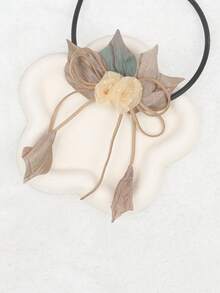 MARLIWOO 1件装时尚玫瑰花项链，简约精致颈链，女士日常佩戴 - 彩色 - 查看 6