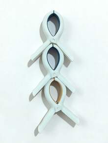 3/6pcs Heavy Duty Beach Towel Clips - Rust-Proof Spring, Plastic Clothespins - Clips To Keep Towels, Clothes, Blankets Dry On Clothesline And Racks - Multicolor - View 8