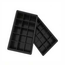 15-Grid Silicone Ice Cube Mold Silicone Ice Tray Quick Freezing Easy To Peel Off(1pc Random) - Multicolor - View 7