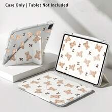 可爱小熊元素蝴蝶结亚克力平板保护套，兼容华为Matepad SE 11/Matepad 11/Matepad Pro 11英寸、12.2英寸/Matepad Air 12英寸，荣耀平板8/9/10，荣耀GT 11.5英寸/X7/X8A/X9/X8Pro/X9Pro/V9/V8 Pro，苹果第十代/11 2025 (A16)，A9/A9+/A11/S11/S10 FE，春季礼物 - 彩色 - 查看 8