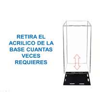 Caja De Exhibición Acrílico Para Colecciones 20x20x20 cm - 1PC - Ver 3
