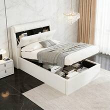 Bed Bases & Foundations - White + PU + 90cm*200cm - View 1