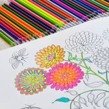 60/100 piezas Recambios de bolígrafos de colores brillantes, bolígrafos de gel de colores arcoíris brillantes, bolígrafos resaltadores para suministros de arte, papelería metálica fluorescente - Conjuntos - Ver 8