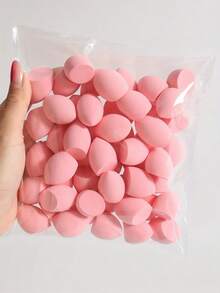 50/40/30/20pcs Pack Large Size Makeup Sponges, Multi-Color Makeup Sponges, Foundation Blending Beauty Sponges, Liquid, Cream And Powder Flawless, Latex-Free Dry & Wet Use Foundation Makeup Sponges, Suitable For All Skin Types,Giveaways,Travel,Cheap Stuff,Travel Essential - Multicolor - View 1