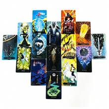 Premium Quality Tarot Card Deck With Unique Artistic Designs For Divination And Collectors - Multicolor - View 6
