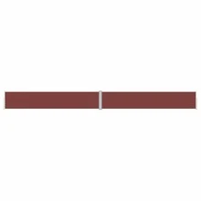 vidaXL Retractable Side Awning Brown 117x1200 Cm - A - 查看 2