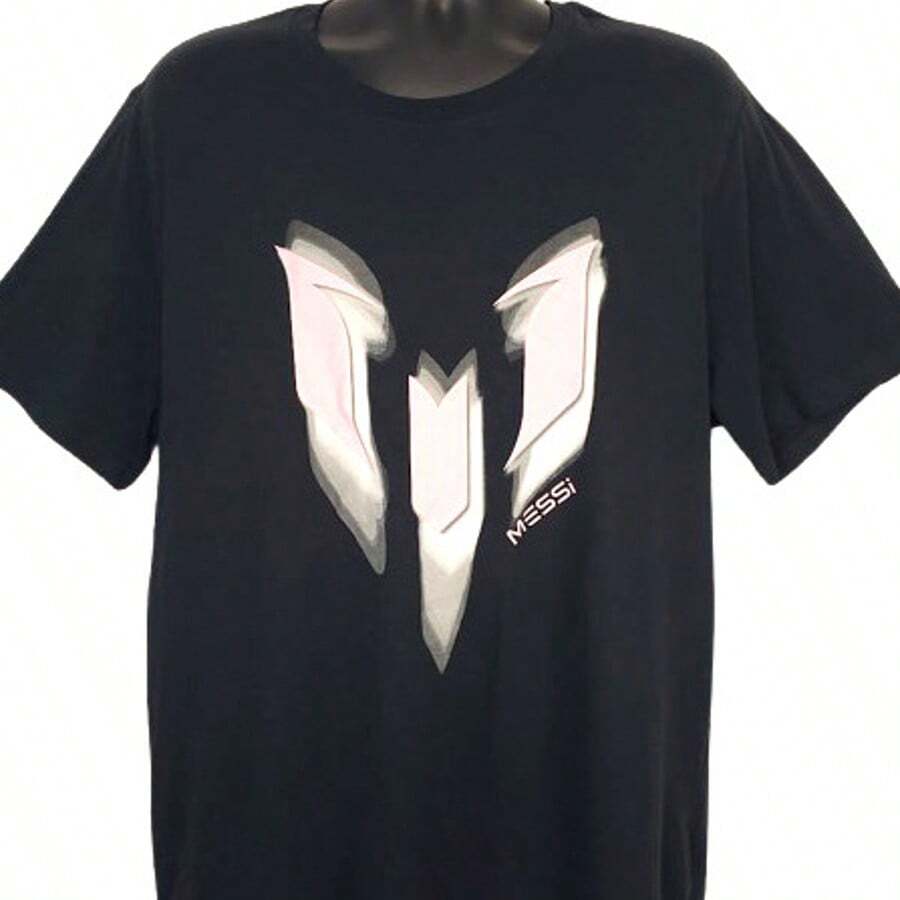 Lionels Messis Men's Tee Size XL - Black - View 1