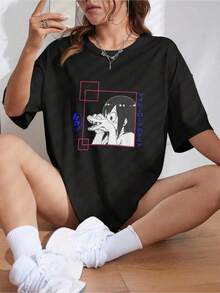 Men Outdoor Tees & Tanks - Black - View 1