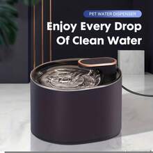 Dispensador de agua para mascotas de gran capacidad de 3L, con mejoras para un funcionamiento silencioso. Fuente de agua inteligente con circulación y filtración automática, adecuada para gatos y perros medianos/pequeños. Alimentado por USB (adaptador no incluido) - multicolor - Ver 6