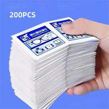 100pcs/Pack Disposable Eyeglass Cleaning Wet Wipes, Suitable For Cleaning Glasses, Phone Screens, And Makes A Great Gift - B - View 11