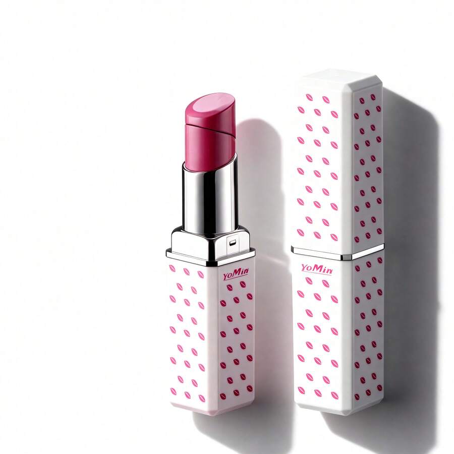 Fashion Women's Lipstick Lighter Open Flame Portable Refillable Gas Lighter - 粉紅色 - 查看 1