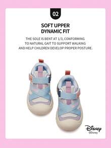 Disney 1 Pair  Collaboration Children's Sneakers, Suitable For Daily Wear, Festivals, Sports, Outdoor Activities, Comfortable, Non-Slip, Breathable (Boys' Sneakers, Boys' Skate Shoes, Children's Sneakers, Girls' Sneakers, Girls' Skate Shoes) - Purple - View 4