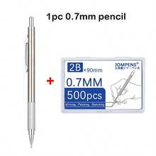 120-500支装 2B/HB 自动铅笔芯 书写绘画考试替换芯 0.5/0.7/0.9/1.3/2.0mm 书写艺术绘画自动铅笔 文具 - 套裝 - 查看 15