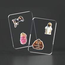 50张疯狂猴子乙烯基贴纸，美观实用，适用于剪贴簿、日记、保险杠、滑板、水瓶、头盔、水杯、汽车贴纸等。 - 隨機 - 查看 5