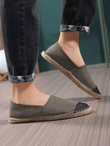 Zapatos de pescador tejidos transpirables, que absorben el sudor y antideslizantes para hombres y mujeres - Gris - Ver 6