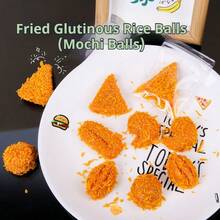 1pc-Mini Fried Food Dumplings Pinch Pendant-Eating And Playing Bread Diy Pendant-Hamburger-Triangle Pizza-Squishy Toy-Fidget Toy-Stitch Toys-Travel Toys-Toys-Games-Halloween-Toys For Adults Women - Multicolor - View 5