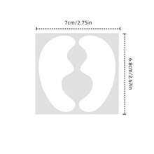 [Smile Line Patches ] 20/40pcs Of Patches For Reduced Nasolabial Groove Wrinkles,Facial Protective Stickers - Clear - View 5