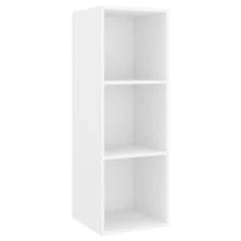 vidaXL 2 Stück TV-Wandschränke Aus Holzwerkstoff In Weiß - Bianco - Visualizzare 4
