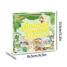 200张动物奖励贴纸 - 可爱，适合教师表扬和鼓励 - 200PCS - 查看 4