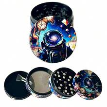 Astronaut Design Manual Grinder, Kitchen Gadget, Suitable For Kitchen And Gifts, Spice Grinder - Multicolor - View 1