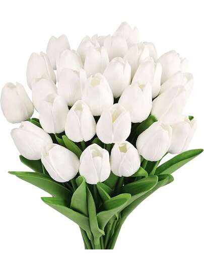 18 יחידות צבעונים מלאכותיים, צבעונים צבעונים צבעוניים, פרחים מלאכותיים מציאותיים, מתאים לעיצוב גינה חיצוני, קישוט פנים וחוץ, קישוט אגרטל, צמחים מלאכותיים