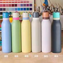 Stainless Steel  Cup-Bottle With Hot/Cold Function, 600ml - 黑色 - 查看 6