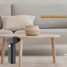 强力风扇高速除雪车除尘器，配备2块3000mAh电池容量便携式涡轮无线吹风机 - A款 - 查看 6