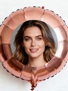 Customized Photo Balloons - Personalize Party Decorations With Your Own Photos, Suitable For Birthdays, Weddings, Graduations, Anniversaries - No Power Needed, Easy To Set Up - Perfect For Photos And Celebrations, Celebration Supplies, Holiday Design, Celebration Decor, Event Planning - Multicolor - View 4