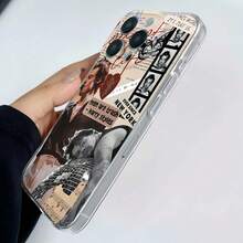 Arte collage estético de . Esta elegante funda es compatible con los modelos  17, 16, 15, 14 Pro Max, 13, 12, 11, XR y XS Plus. Fabricada en silicona TPU, ofrece protección contra golpes y caídas, además de una sensación superior. Es un regalo ideal para familiares, amigos y seres queridos, y una opción perfecta para San Valentín.fundas para ,fundas,accesorios para celular,fundas para celular,fundas para  13,funda  13,funda  16,funda  17 pro max,funda  15,fundas para  16,fundas  11,fundas , - transparente - Ver 5