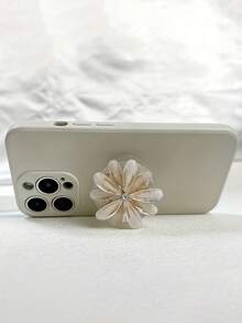 Flower Phone Ring Holder & Stand, Retractable Phone Stand, Daisy Transparent Stand, Foldable Phone Stand, Phone Grip Stand - Multicolor - View 3