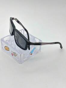 1 Lentes para Graduación 2610 Clips 2 un 1de Imán para ombre quadrado material TR 90 lente anti blu  Liso    Casual  Casual    Ninguno - Gris - Ver 5