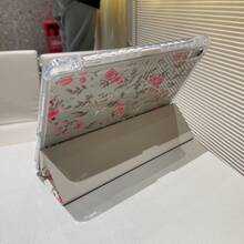 Compatible With Huawei MatePad SE 11 "Tablet Protective Case, MatePad Case, Compatible With MatePad 11.5 "Tablet Case, Magnetic Closure, Three Fold Tablet Protective Cover, Intelligent Sleep Wake-Up, High Transparency Acrylic Back Panel With Pen Slot, Compatible With Redmi Pad 2 11" Tablet, Compatible With Redmi Pad SE 11 Inch Tablet Protective Case - Clear - View 5