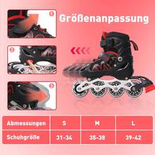 Kids Skates - Black - View 3