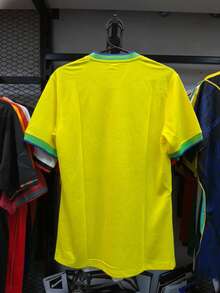 Brazilian National Team Shirt For The 2022 World Cup, Size 9, Yellow Leopard Print. - 黃色 - 查看 2