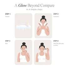 The Ice Roller By Project E Beauty Cryotherapy Treatment Facial Massage Reduce Under Eye Puffiness Dark Circles Muscle Soreness Pain Relief Redness - As Pic - View 6