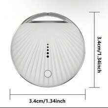 Dispositivo de rastreo GPS, dispositivo de rastreo a prueba de agua, adecuado para ancianos y niños, rastreadores de llaves, teléfonos móviles, mascotas y bicicletas, dispositivo de rastreo inteligente. - Negro - Ver 4