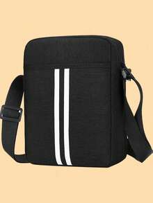 男士包袋 - 单肩包、男士斜挎包、休闲斜挎包、男士运动小包、韩版斜挎包、迷你小背包 - 彩色 - 查看 1