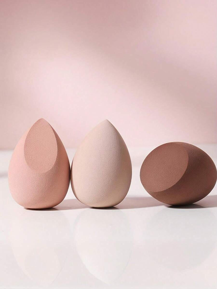 Makeup Sponge Set, Gourd Shaped Makeup Puff, Water Drop Makeup Sponge, Air Cushion Makeup Sponge, Makeup Tools - Multicolor - View 1
