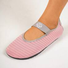 女士户外水鞋，速干沙滩鞋，防滑涉水钓鱼游泳鞋，轻便透气瑜伽鞋 - 粉色 - 查看 10