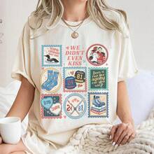 New Ladies' Tops For Women,Heated Rivalry Shirt, Hockey Romance Fan TShirt, Love Tee, Queer Hockey Fan - Màu be - Xem 1