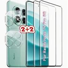 4件/包，適用於 Redmi Note 13 Pro+/14 Pro/14 Pro 4G/14 Pro 5G/14 Pro+/15 4G/15 5G/15 Pro 4G/15 Pro 5G/15 Pro+/14 4G/14 5G/15 Pro/15 Pro+/13C/14C/15C/A5/15/A7 Pro，2片高清鋼化玻璃螢幕保護貼 + 2片高清透明鋼化玻璃鏡頭保護貼，全覆蓋鋼化玻璃螢幕保護貼，含高清邊膠 - 無色 - 查看 17