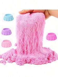 1000g Magic Sand Set, Realistic Sand Set, Fun & Clean Sensory Play Set, Magic Sand Set, Realistic Sand Game Set, Fun & Clean Sensory Play Set, Sensory Sand Game Creative - One Size Fits All - View 3