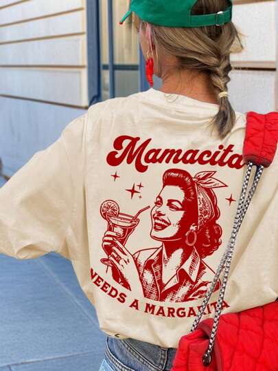 1pc Casual Printed Round Neck Short Sleeve T-Shirt For Teenagers, Summer Student Youth Clothing - Red Letter Lemon Juice Print T-Shirt Brings Joy And Happiness To Every Child!