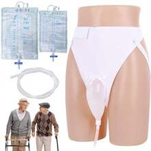 Orinal para ore Orinal ore de silicona reutilizable Orinal para ore con calzon y Antifugas con Recolector de 000 ml y 2000 ml para ospita Coces ajes Ca versal - como en la foto - Ver 9