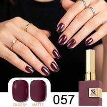 GMUME 3件組 16ml 經典紅色凝膠指甲油套組 No.050 051 057 鮮紅與酒紅，適合情人節、聖誕節、婚禮派對美甲，需搭配底膠與封層，UV LED 凝膠 3 步驟法 - 彩色 - 查看 9