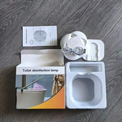 Lámpara de esterilización para Inodoro, Mini lámpara de esterilización portátil UVC UV, esterilizador Recargable por USB para el hogar