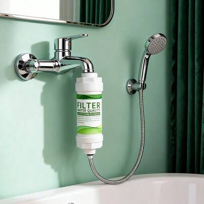 Home Improvement Kitchen & Bath Water Purification Equipment Faucet Water Purifier, Home Faucet Mounted Water Purifier With Dual Outlets, Portable Kitchen Water Filter, Tap Water Purifier