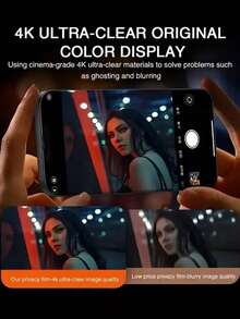 Bộ 3 miếng dán màn hình chống trầy xước, bảo vệ riêng tư, tương thích với iPhone 17 16 15 14 13 12 11 Pro Max XR X XS Max 7 8 Plus/17/17 Air/17 Pro/17 Pro Max Full Series, quà tặng sinh nhật cho gia đình và bạn bè, kính cường lực, chống nhìn trộm, miếng dán màn hình điện thoại, phụ kiện điện thoại, chống nước, chống sốc, chống trầy xước, chống bám vân tay, bộ bảo vệ màn hình đầy đủ, thích hợp sử dụng hàng ngày, văn phòng, nhà, chống rơi vỡ và chống trầy xước. - màu đen - Xem 5